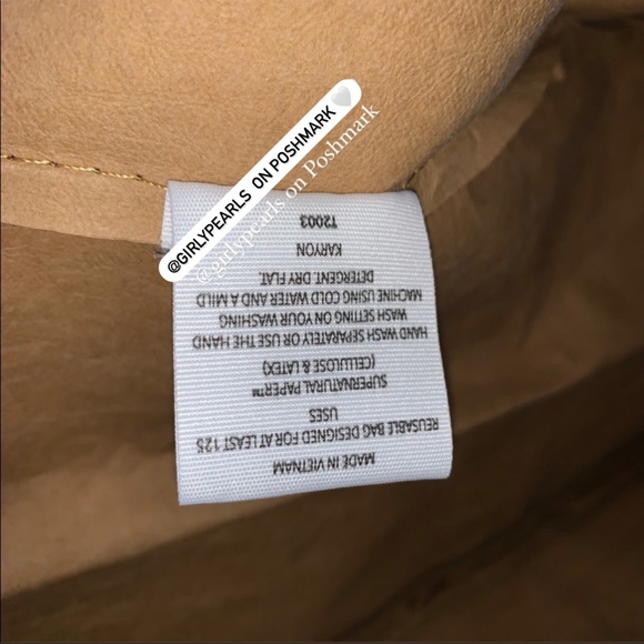 Trader Joe’s Bag Washable Reusable Paper - Picture 10 of 15